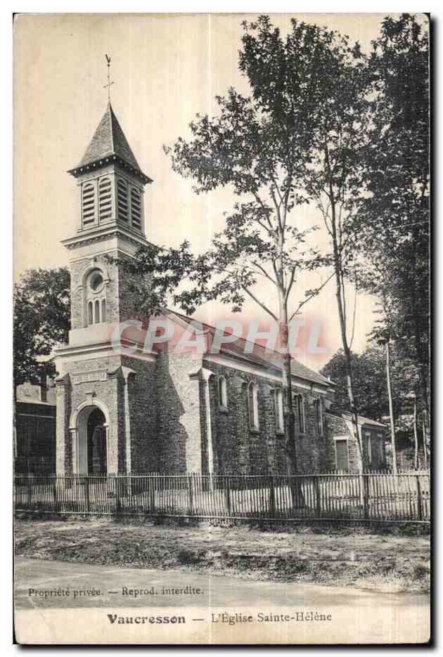 CPA Vaucresson L Eglise Sainte Helene