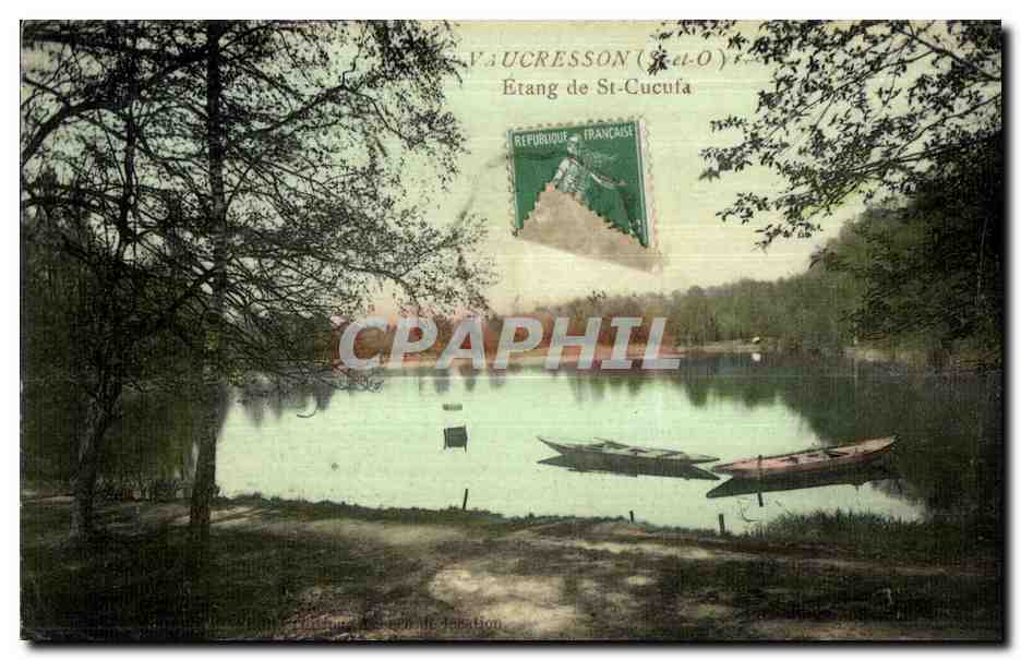 CPA Vaucresson Etang de st Cucufa