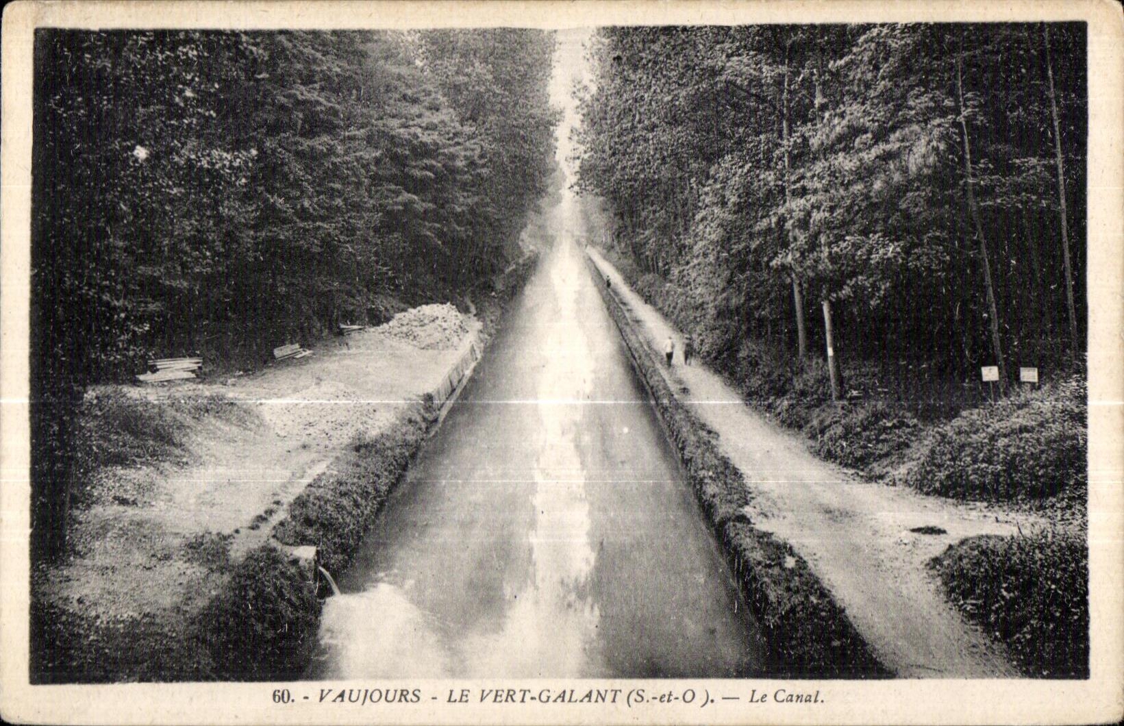 CPA Vaujours Le Vert Galant Le Canal