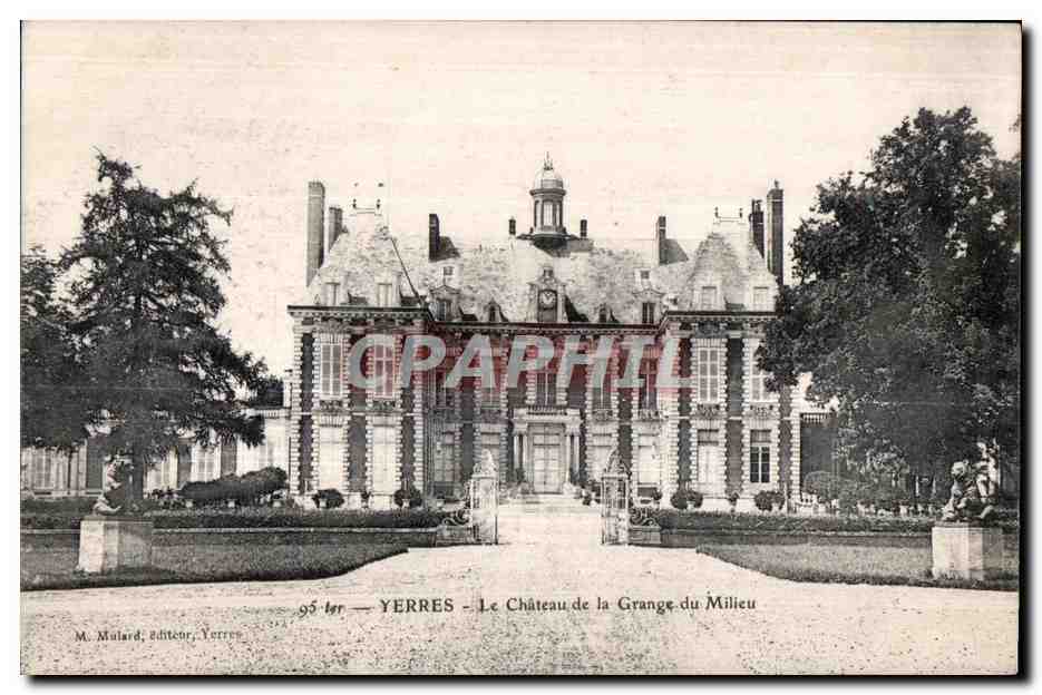 CPA Yerres Le Chateau de la Grange du Milieu