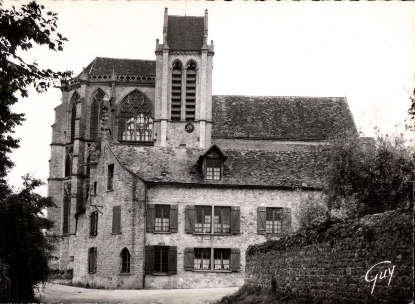 CPA St Sulpice De Favieres (S et O) L Eglise Presbytere