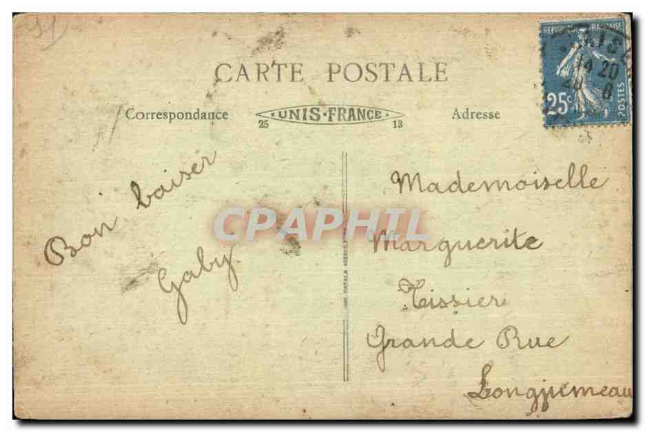 CPA Palaiseau (S et O) Vue generale — Rückseite