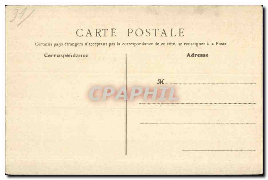 Montlhery - La Tour - CPA  — Rückseite