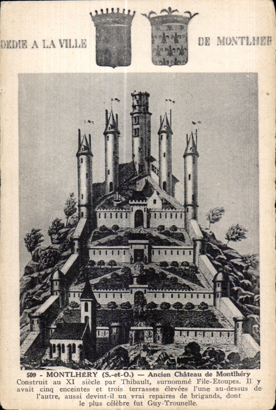 Montlhery - Le Chateau Fort - CPA 