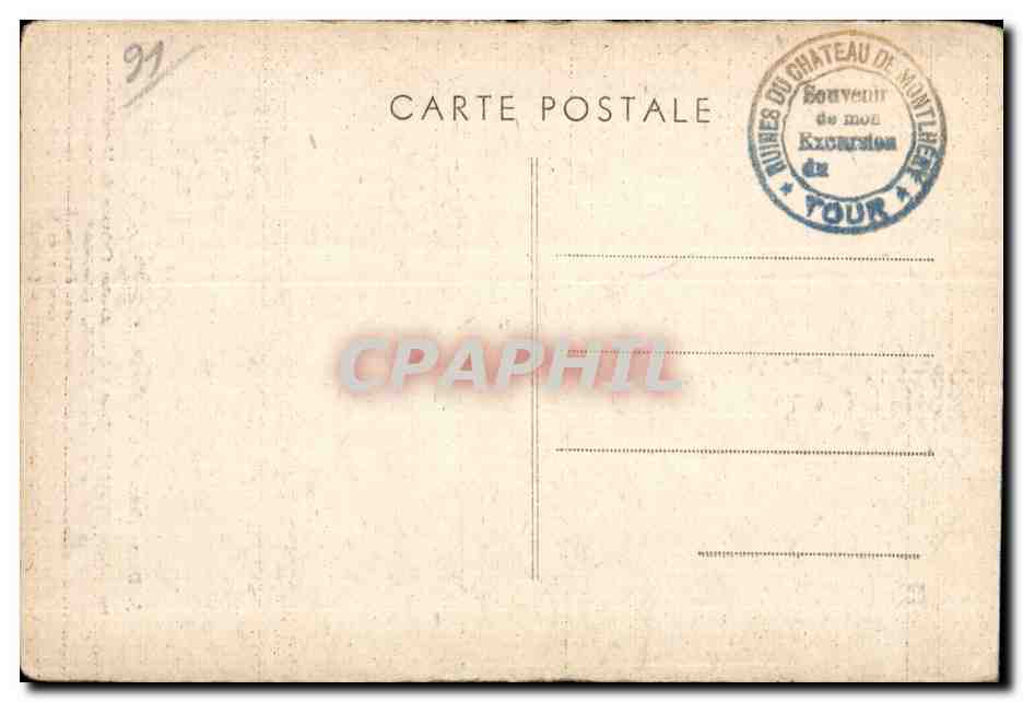 Montlhery - Le Chateau Fort - CPA  — Rückseite