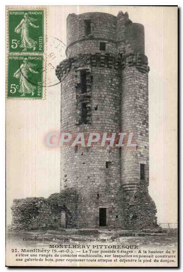 Montlhery - Chateau - La Tour - CPA 