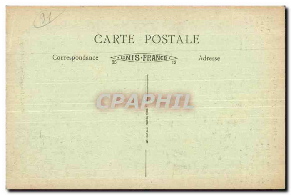 Montlhery - Le Chateau - La Tour - CPA  — Rückseite