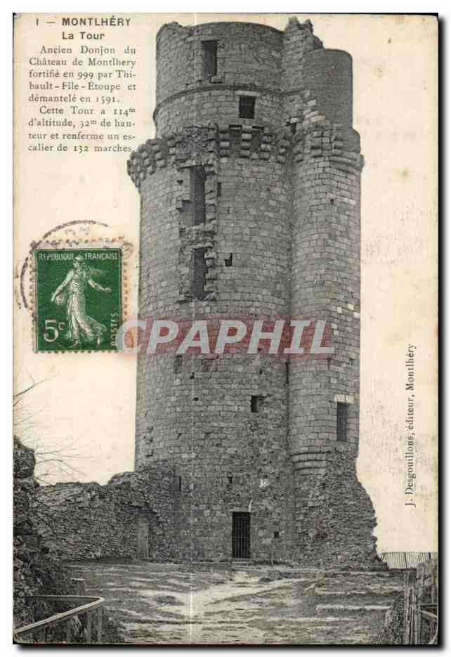 Montlhéry — La Tour — J. Desgouttions, editor, Montlhéry