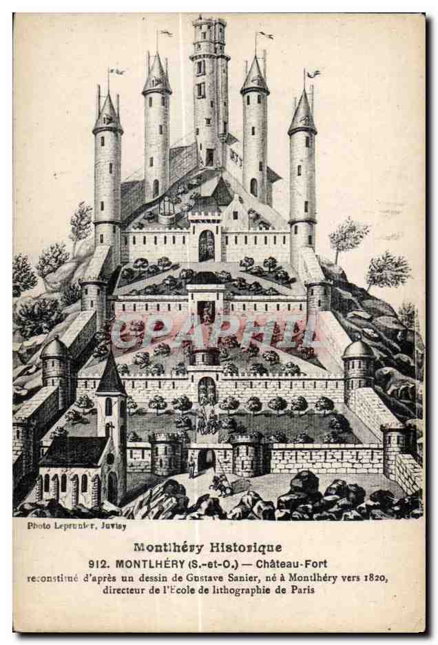 Montlhery - Le Chateau Fort - CPA 