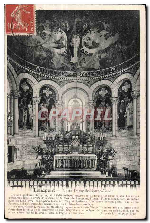 Longpont - Notre Dame de Bonne Garde - CPA 