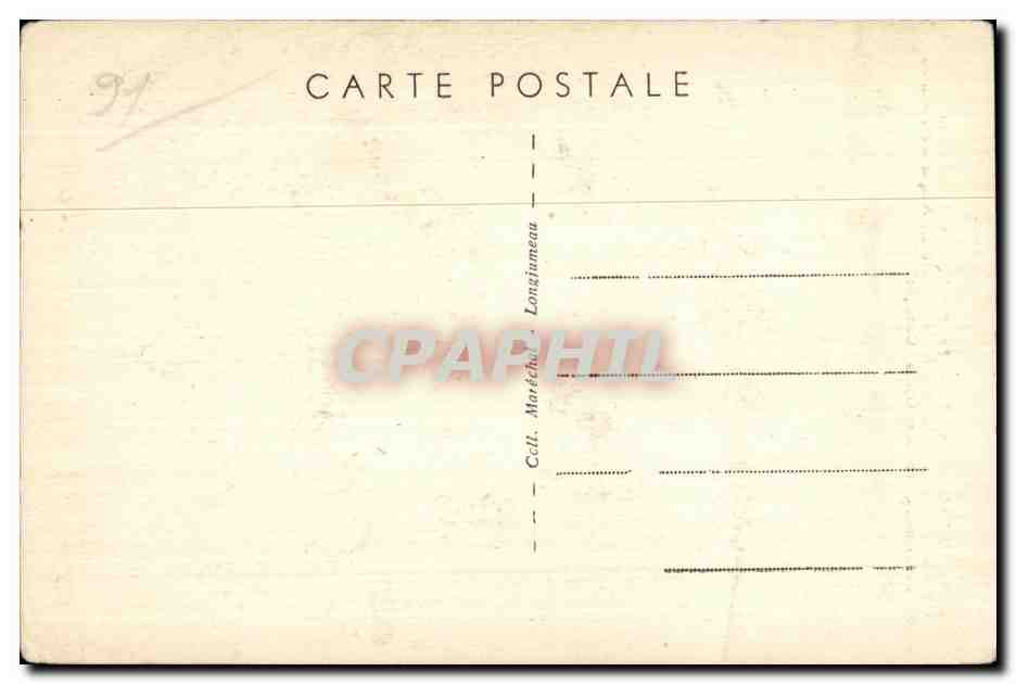 Longjumeau - Le Postillon de Longjumeau - CPA  — Rückseite