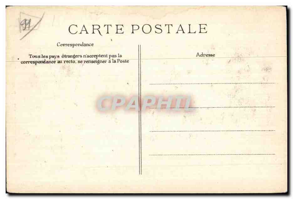 Longjumeau - Porte de l Eglise - CPA  — Rückseite