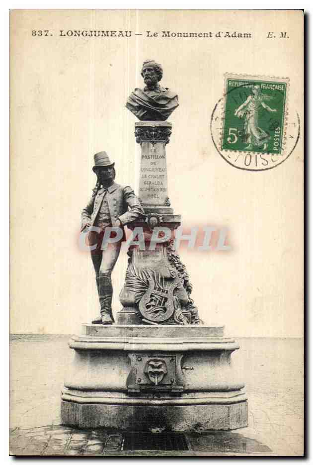 Longjumeau - Monument d Adolphe Adam - CPA 
