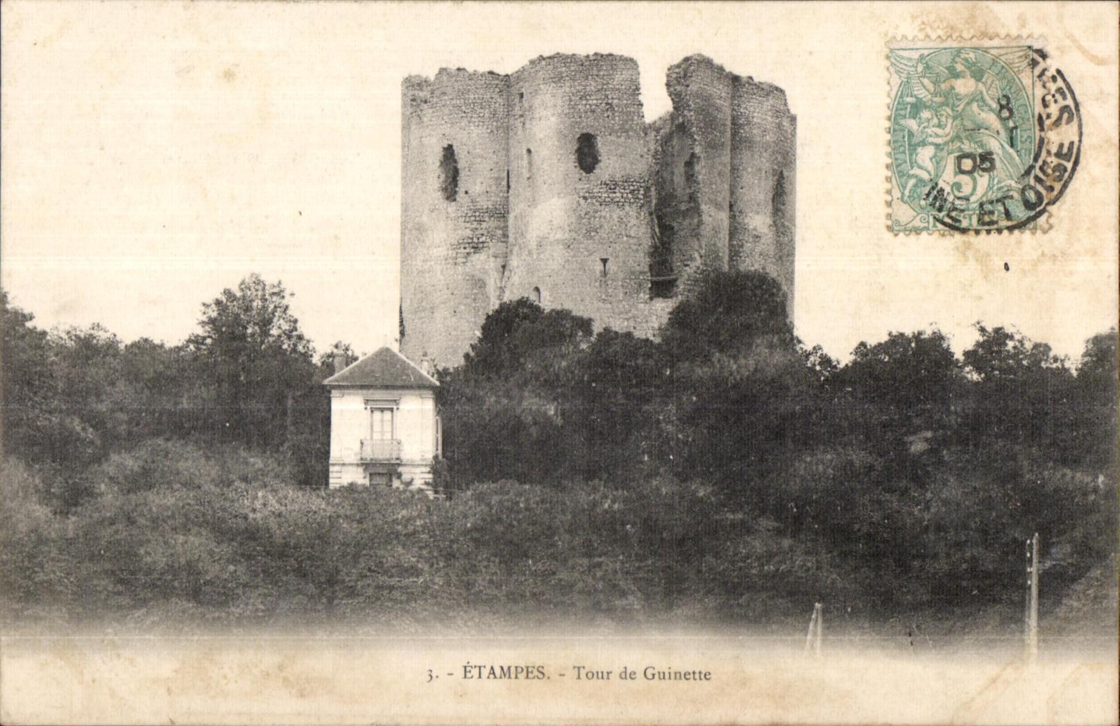 CPA Etampes Tour de Guinette
