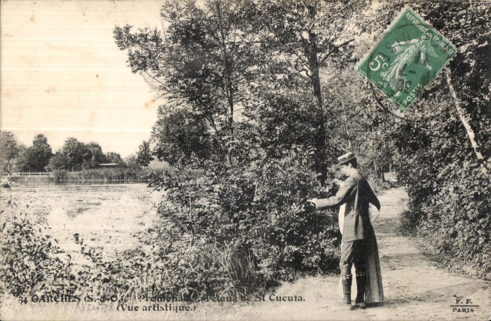 Garches - L Etang de St Cucufa - CPA