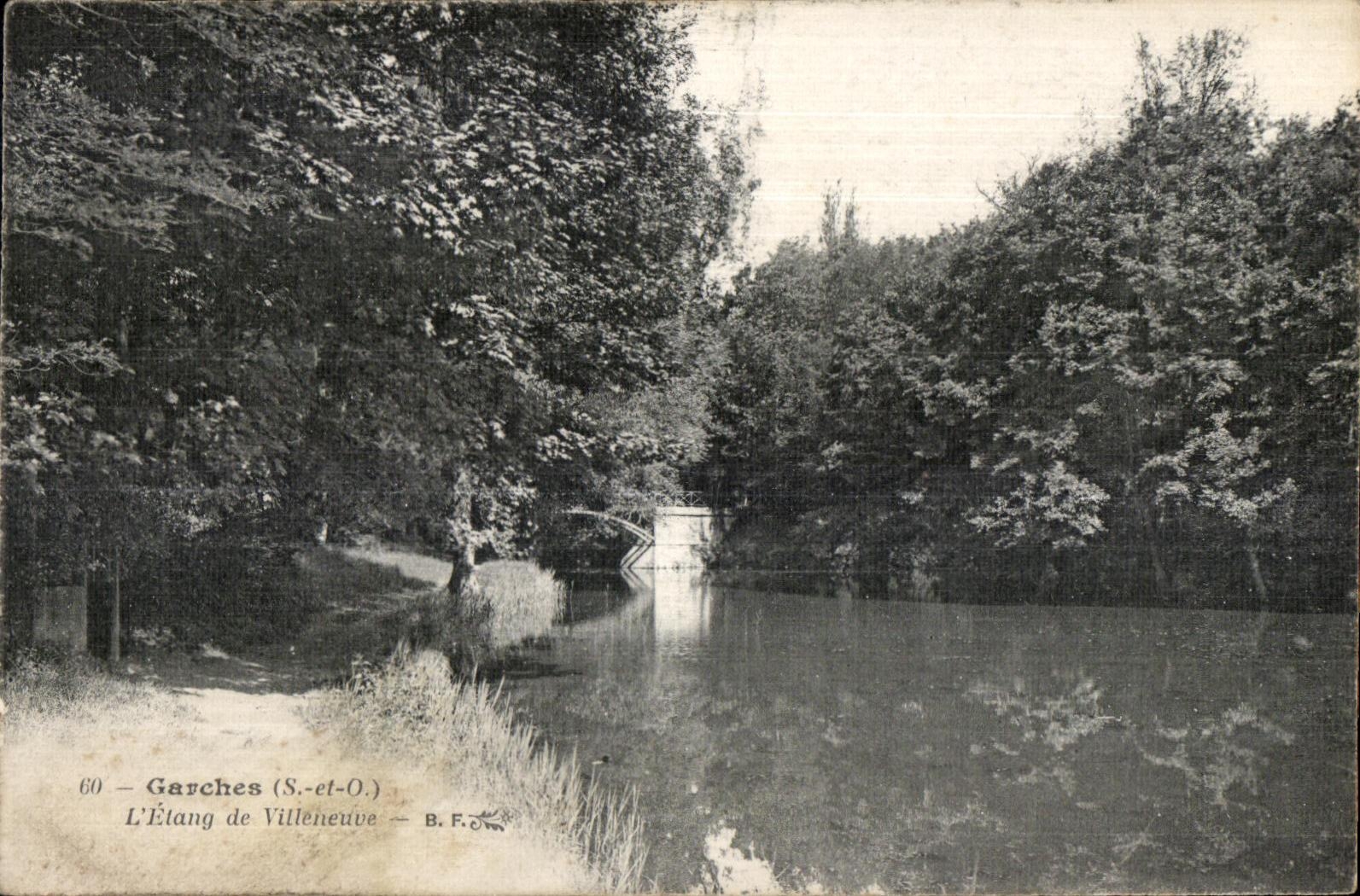 Garches - L Etang de Villeneuve - CPA