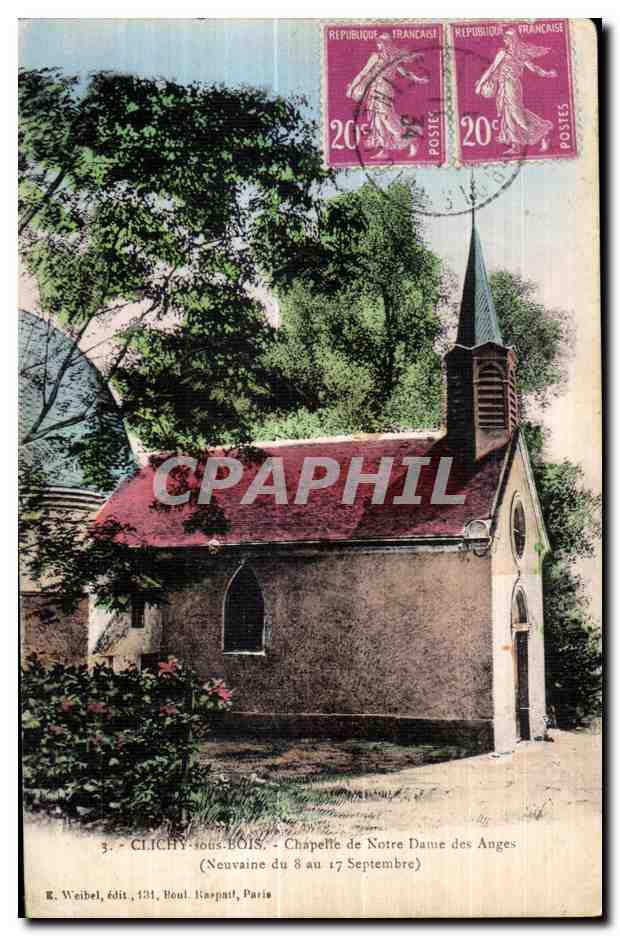 Clichy Sous Bois - La Chapelle Notre Dame - CPA
