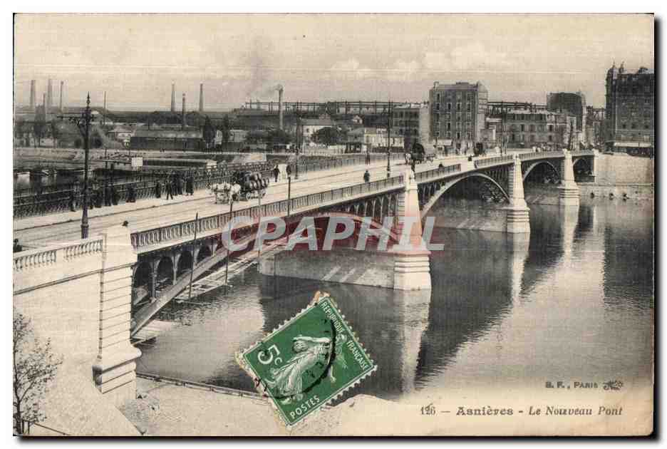 Asnieres - Le Nouveau Pont - CPA