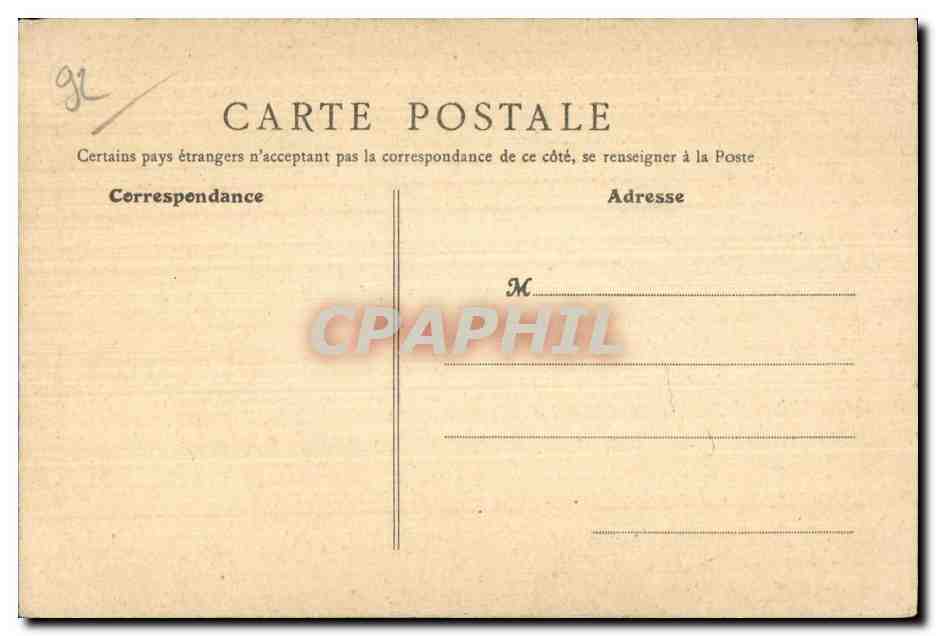 CPA Asnieres Barry Chien sauveteur — Back
