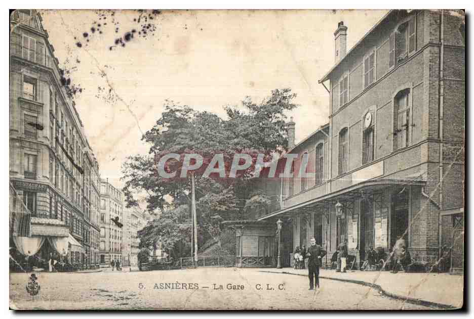 Asnières — Die Station C. L. C. — C. L. C. — Nr. 5
