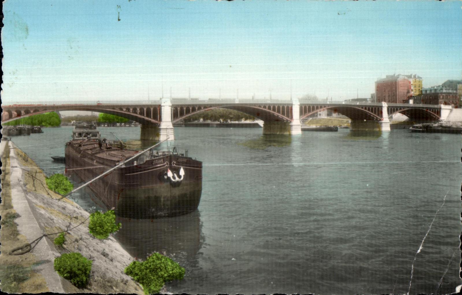 Le Pont d'Asnières — Seine — Éditeur Lignements, n° 152