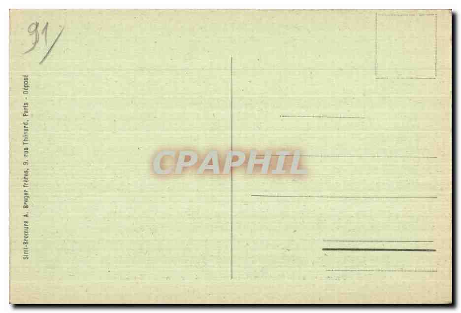 CPA Champrosay Preventorium Minoret Pavillon St Gabriel — Back
