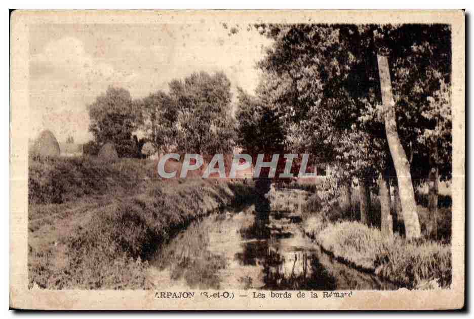 CPA Arpajon (S et O) Les bords de Remard