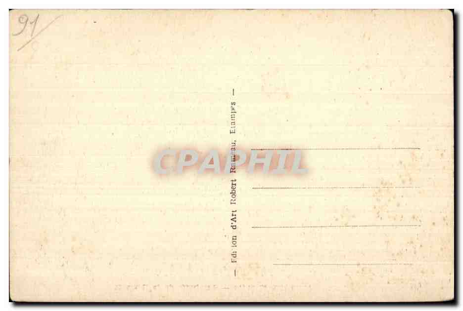 CPA Arpajon (S et O) Les bords de Remard — Back