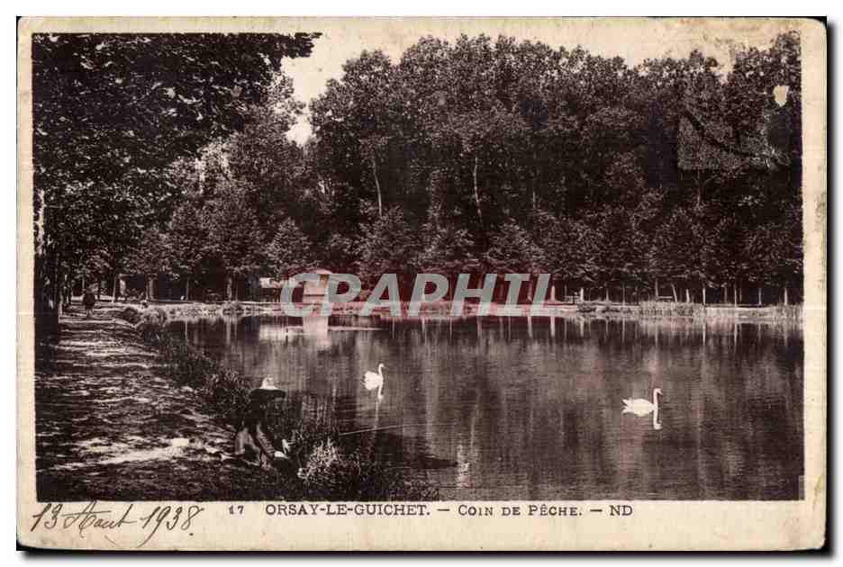 CPA Orsay le Guichet Coin de Peche