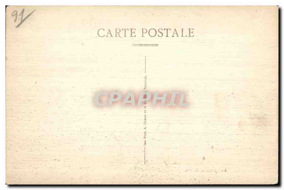 Saint Cheron - Chateau du Marais - La Piece d Eau - CPA  — Back
