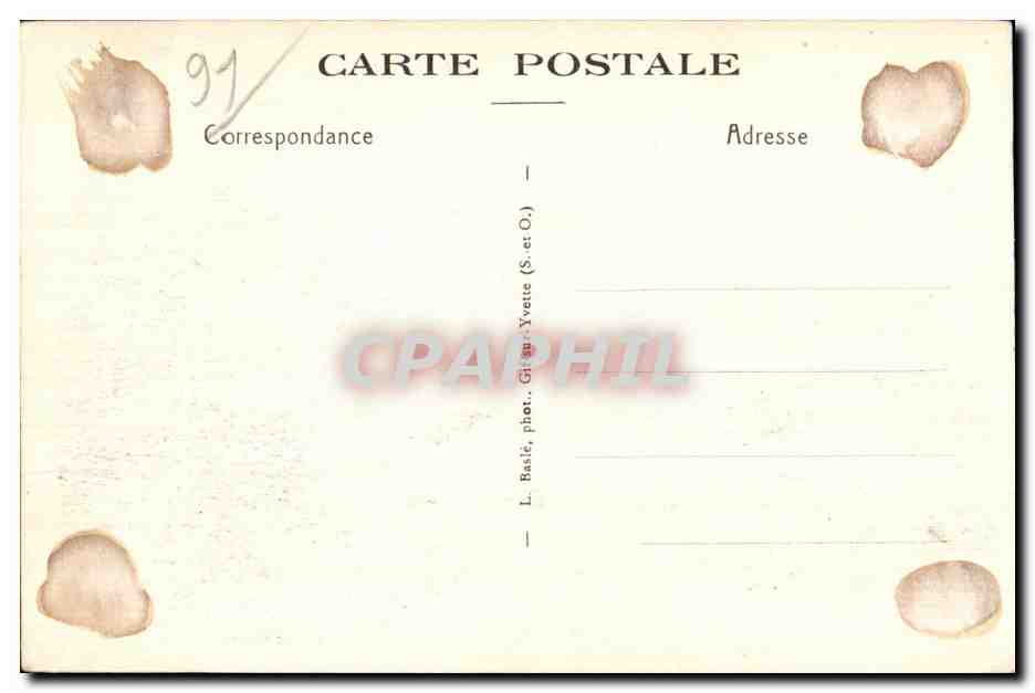 Saint Cheron - Le Marais - Le Chateau - CPA  — Back