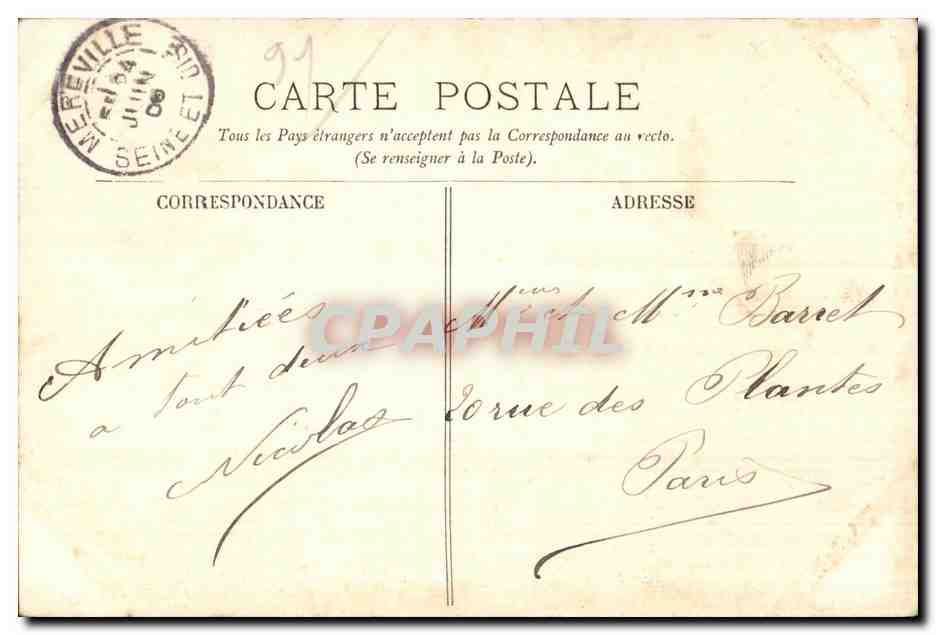 Saclas - Viaduc de la Vallee Parrin - CPA  — Back