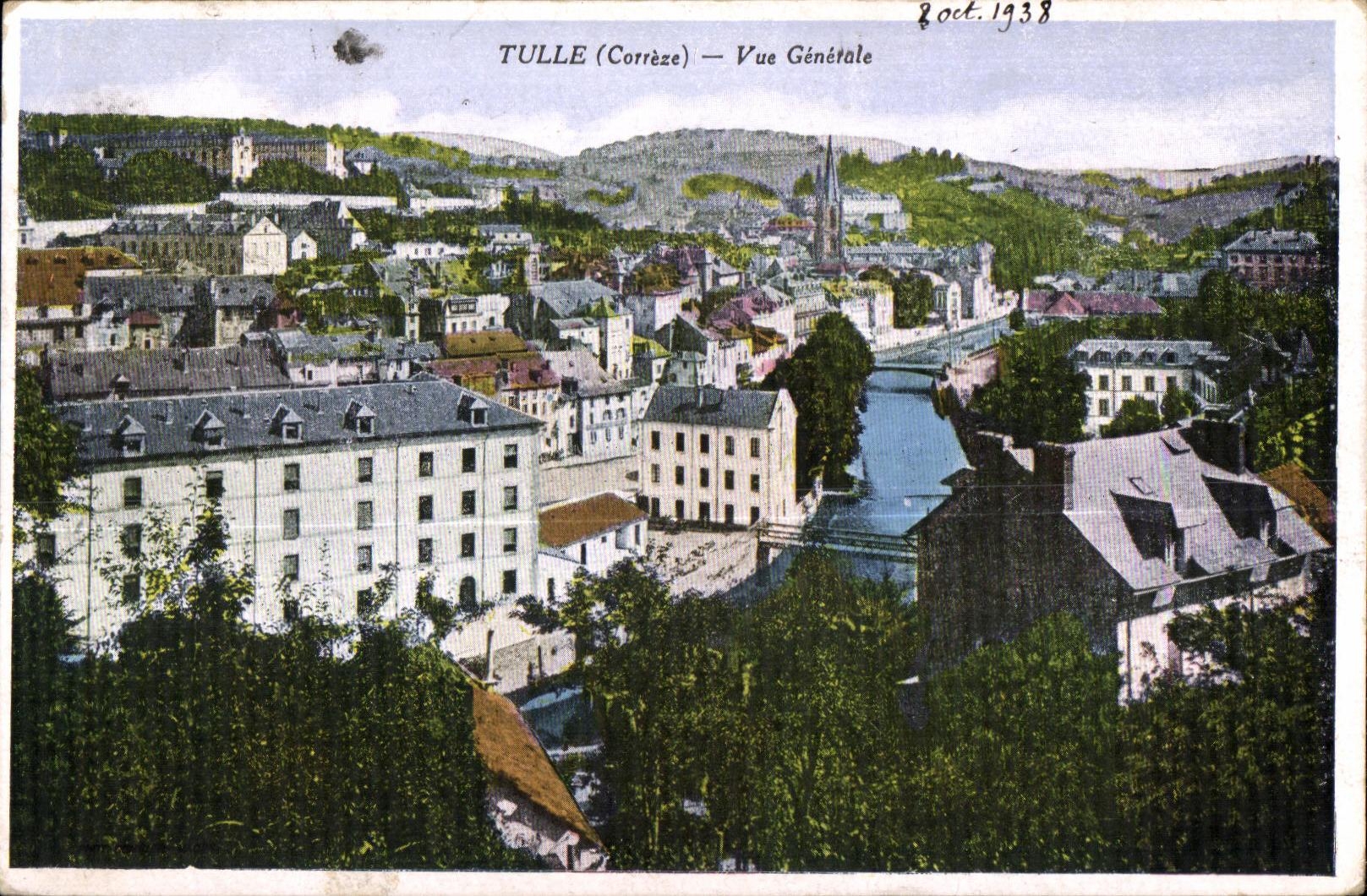 Tulle - Vue Generale - CPA 