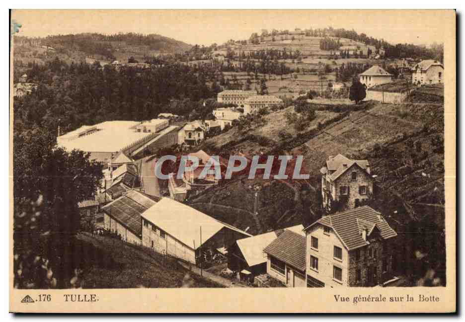 Tulle - Vue Generale sur la Botte - CPA 