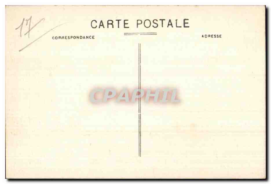 CPA Ile d Aix Chambre ou Napoleon passa ses deniers jours en France avant son depart pour Ste Helene — Back