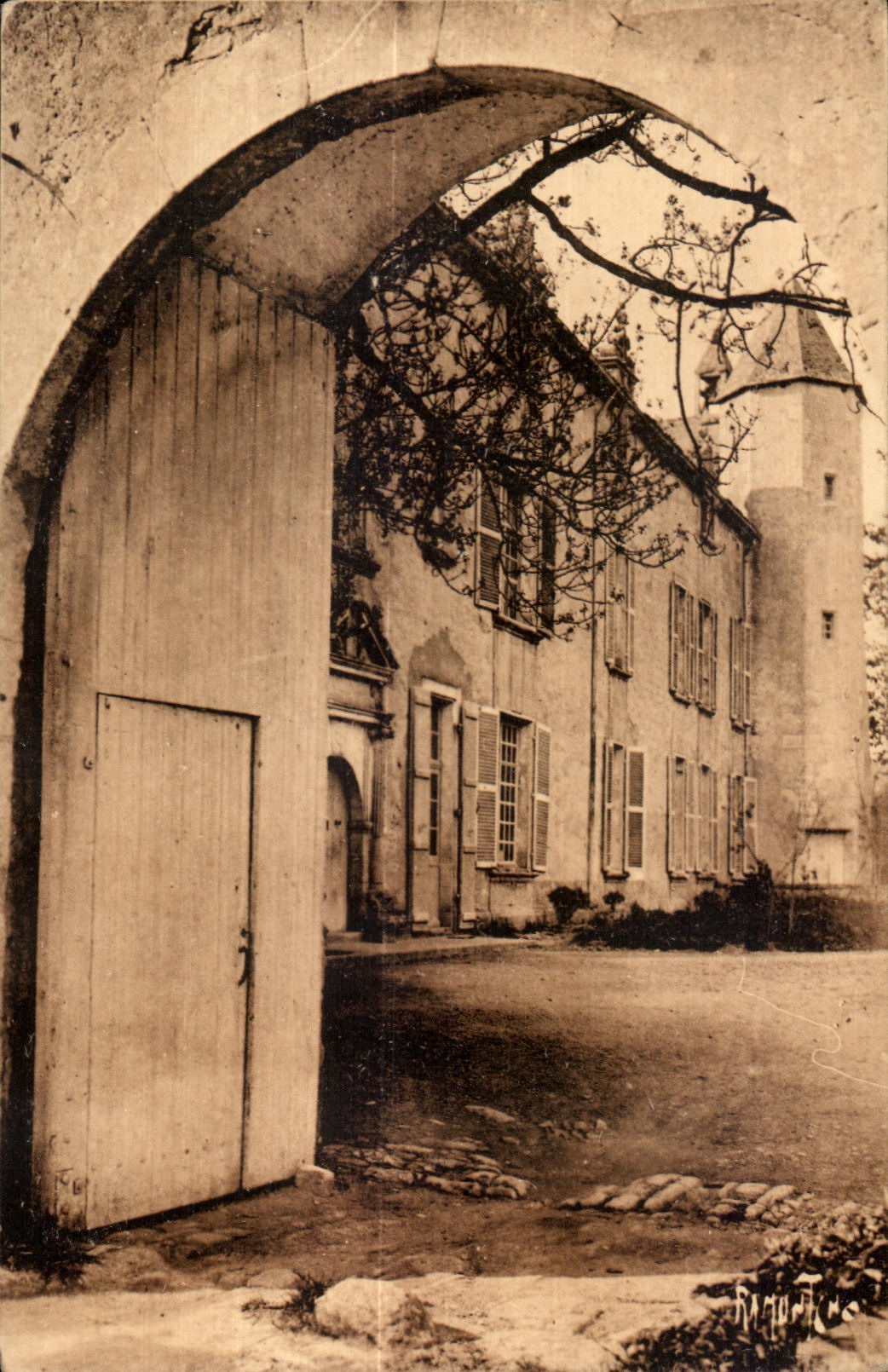 CPA Architecture religieuse d Aunis et Saintonge Charron Abbaye de la Grace