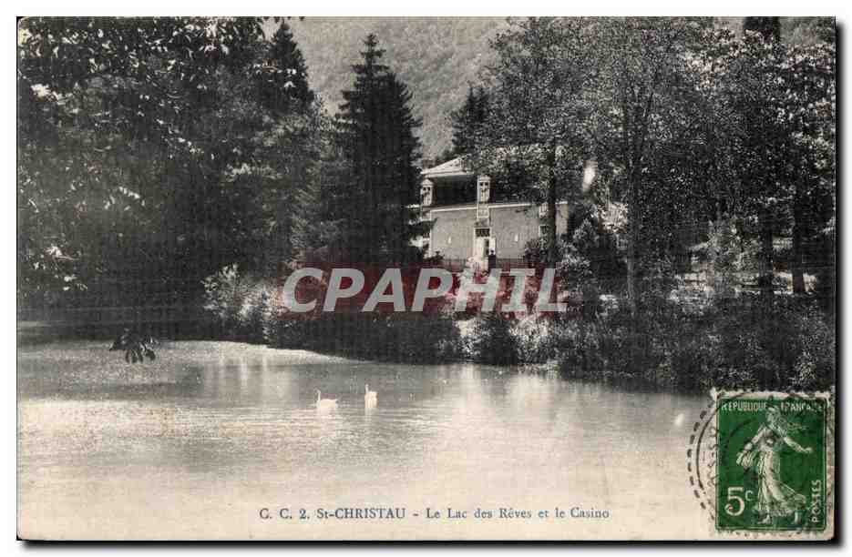 St-Christau - Le Lac des Rêves et le Casino