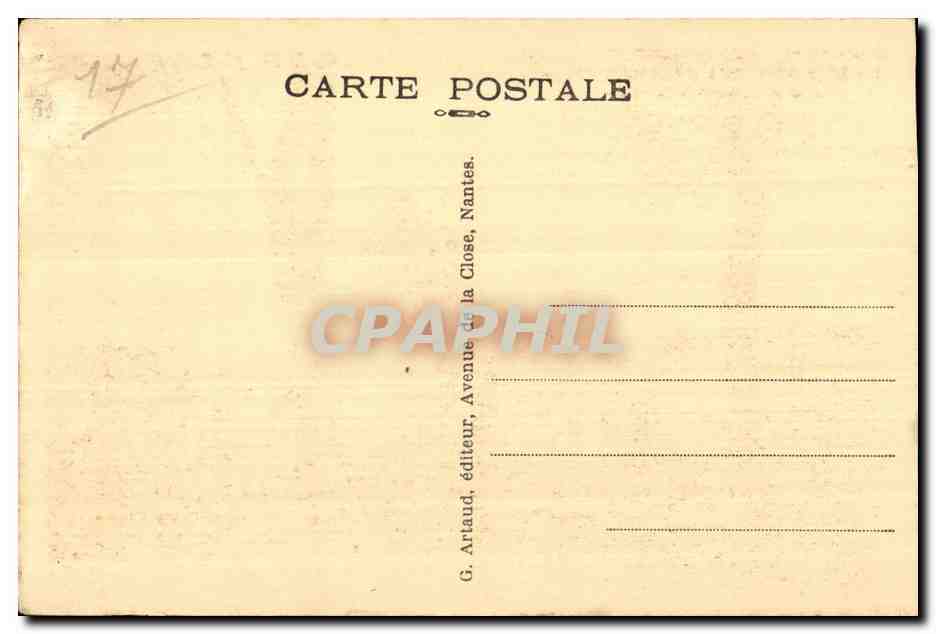 CPA Aulnay L Eglise la plus ornee de la region — Back
