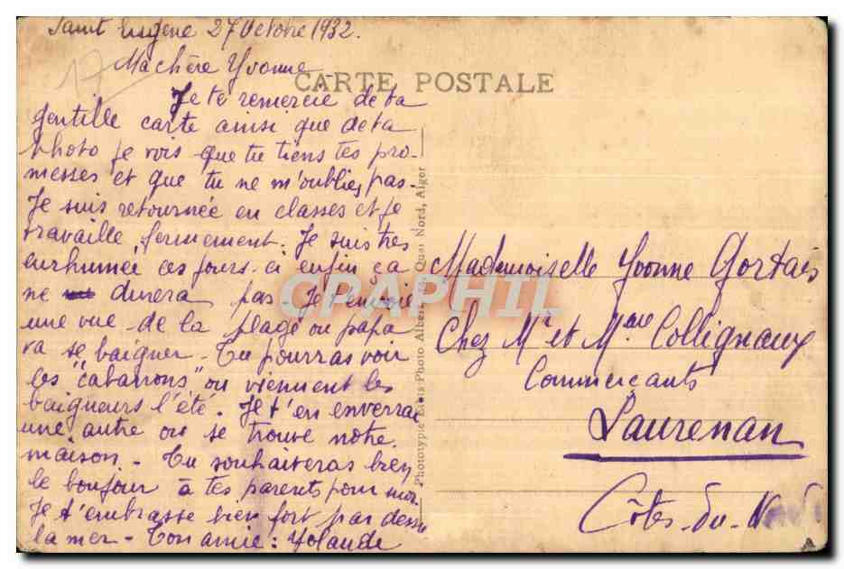 Vue des Cabanons à Alger — Collection Écolle - Photo Albert — Reverso