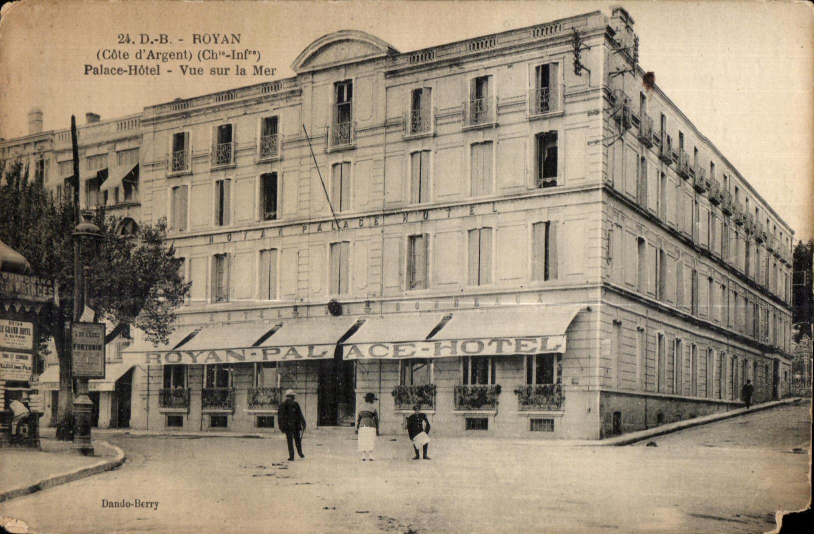 Royan - Palais-Hôtel - Vue sur la Mer — Dando-Berry, n°24 D.B.