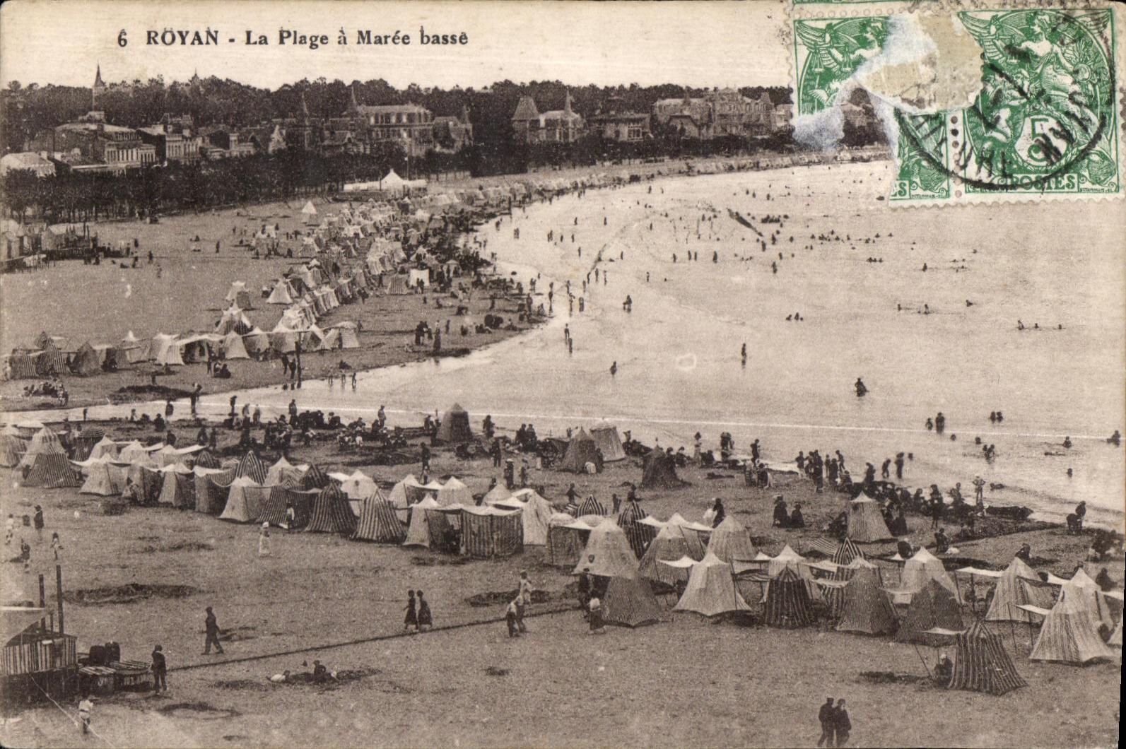RÔYAN - La Plage à Marée basse — Éditeur Nouvelle-Chartes, n°6