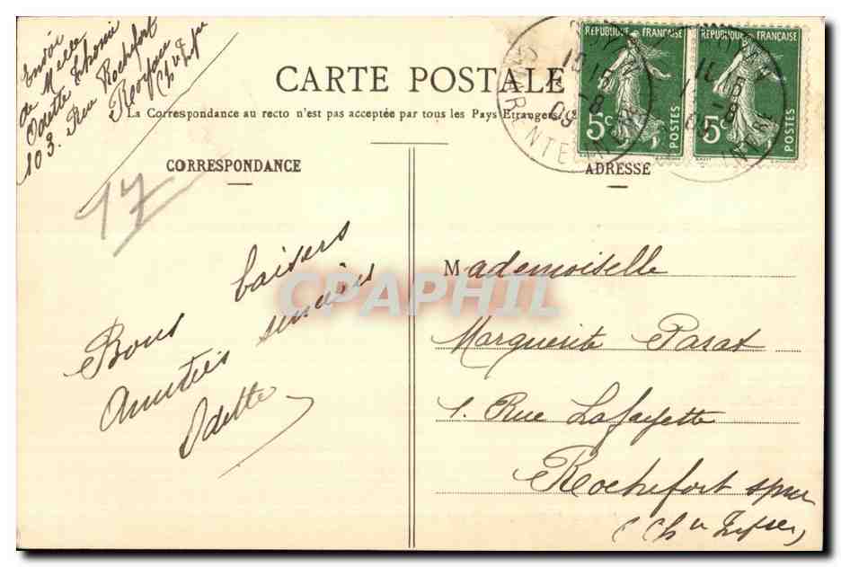 Royan - La Promenade Botton - BR-806 — Achterkant