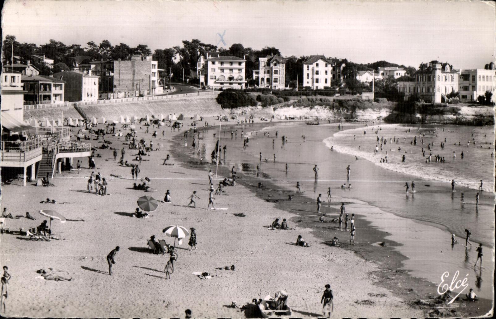 Plage de Royan-Pontaillac — vue animée — Elcé