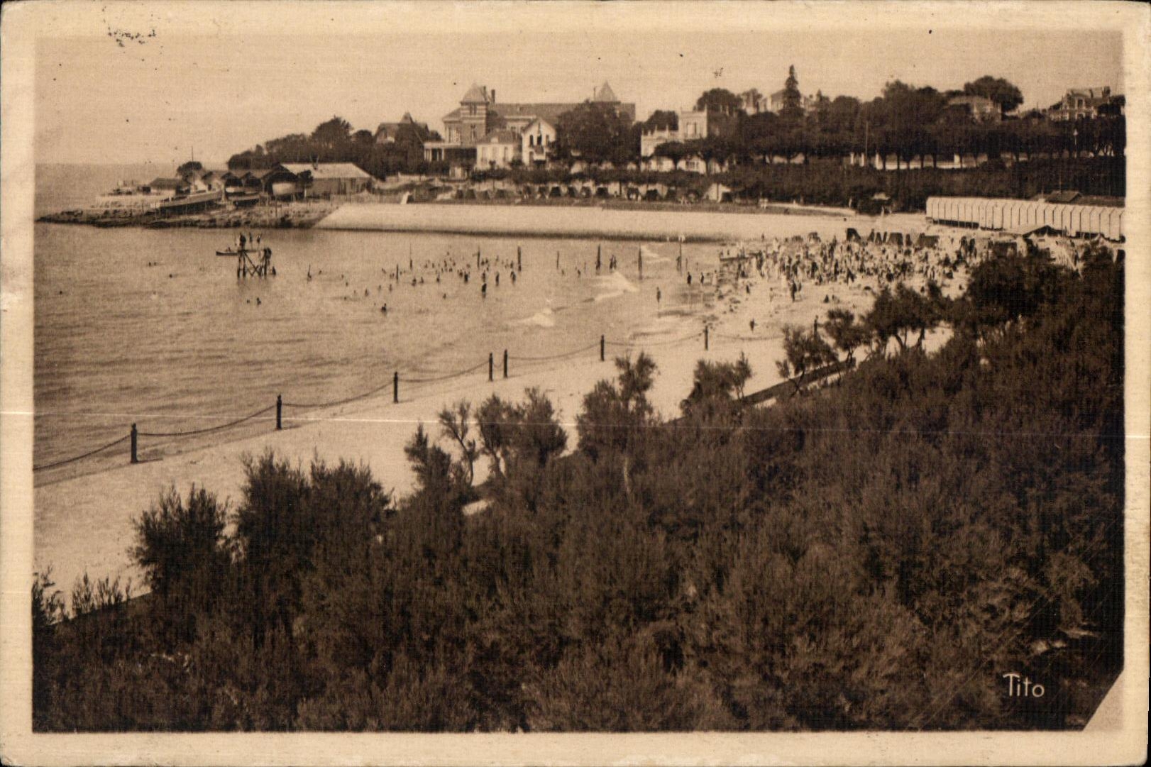 Royan — La Pointe et la Plage de Foncillon — Tito