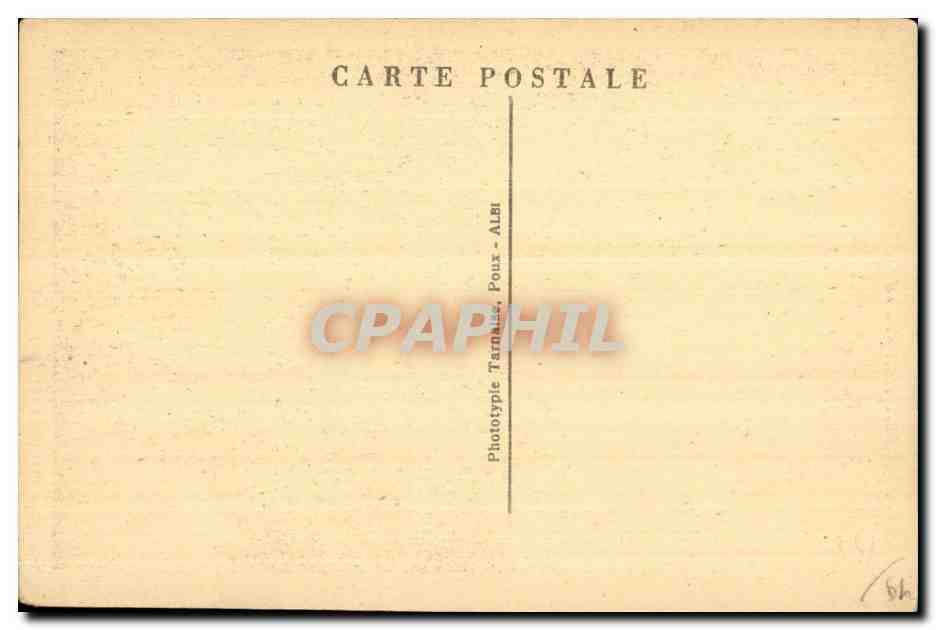 CPA La Correze Illustree Environs de Bort de St Thomas — Rückseite