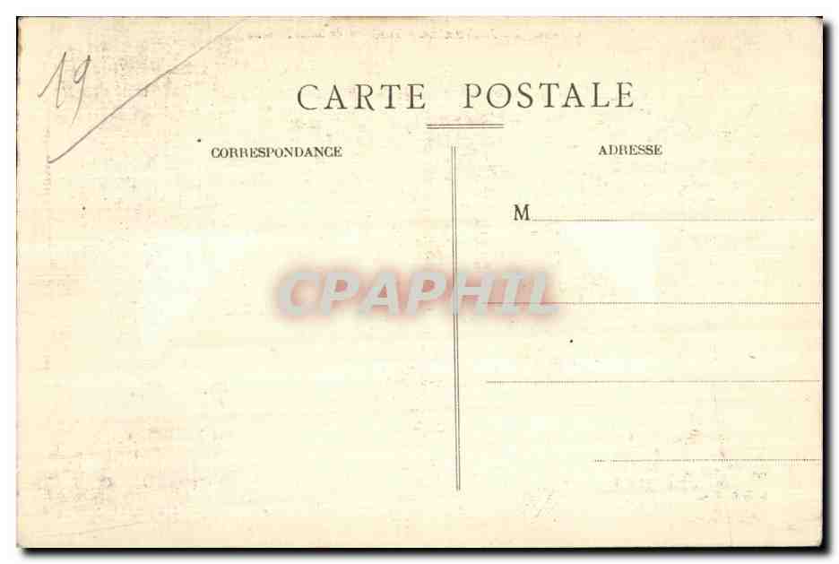 CPA Correze Aubazine Tombeau de Saint Etienne — Rückseite