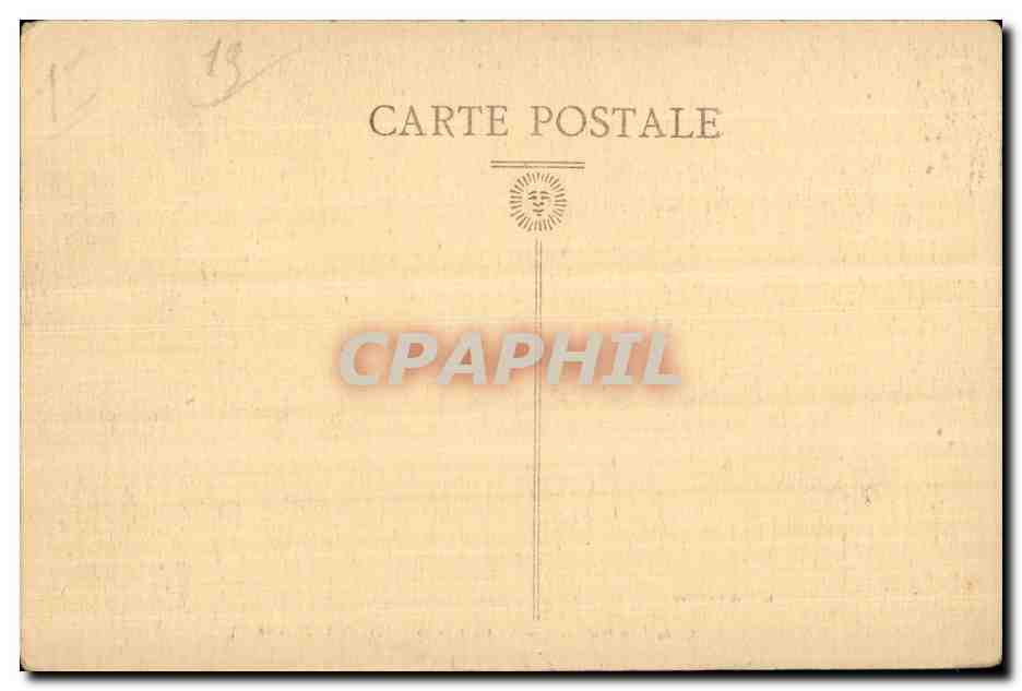 CPA Obazine (Correze) Le Canal a la Breche de St Etianne — Rückseite