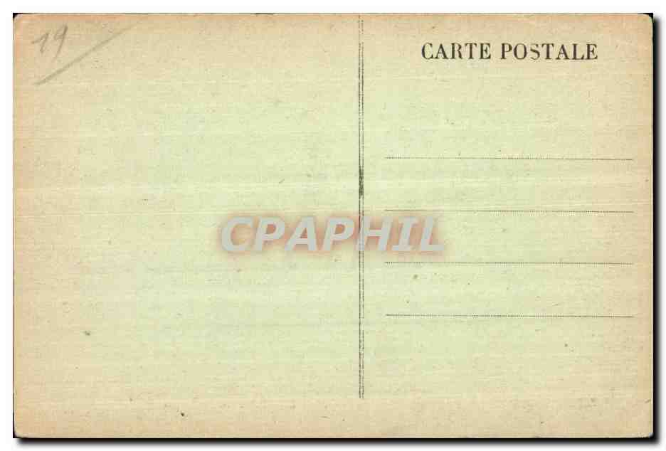 CPA Aubazine (Correze) Abbaye Cistercieau XII Slecle Porte de la Cuisine — Rückseite