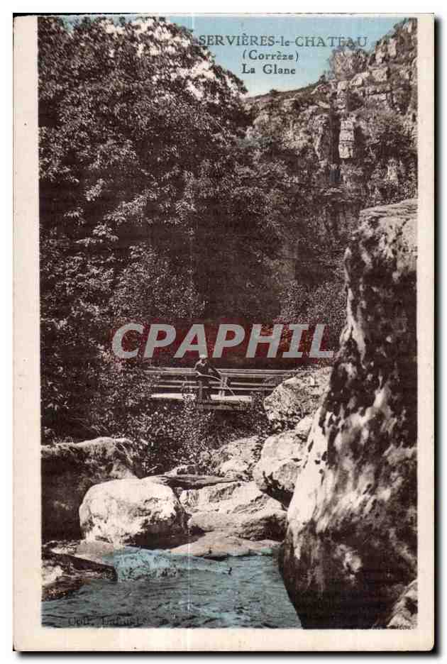 CPA Servieres le Chateau (Correze) La Glane