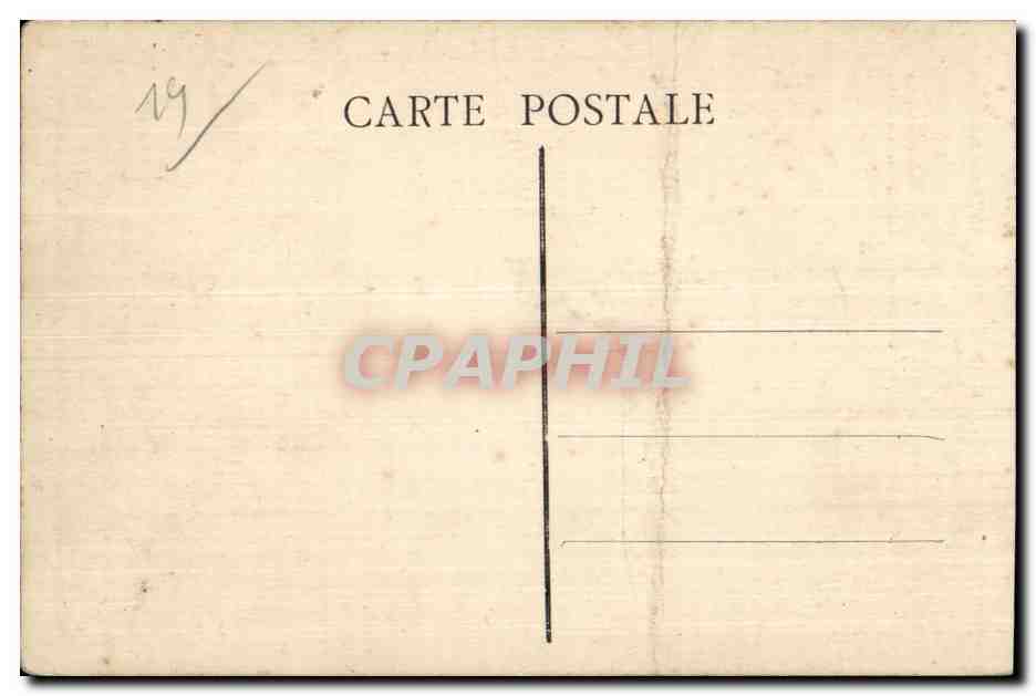 CPA Servieres le Chateau (Correze) La Larrange de Usine electrique sur la Glane — Rückseite